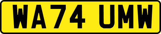 WA74UMW