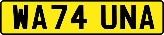 WA74UNA