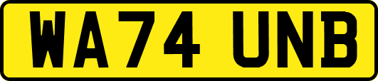 WA74UNB