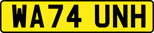WA74UNH