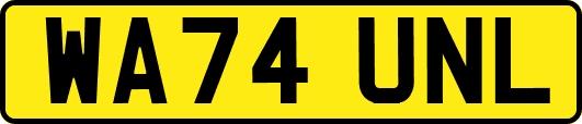 WA74UNL