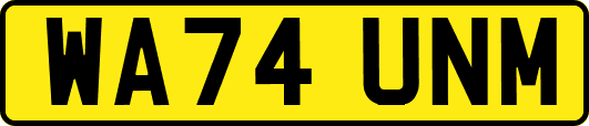 WA74UNM