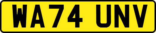 WA74UNV