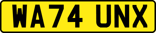 WA74UNX