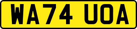 WA74UOA