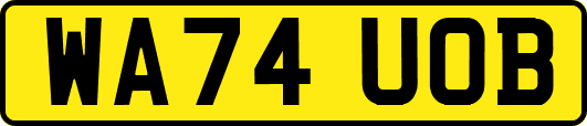 WA74UOB
