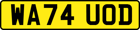 WA74UOD