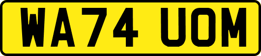 WA74UOM