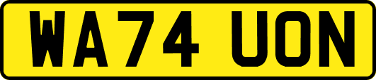 WA74UON