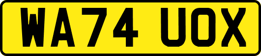 WA74UOX