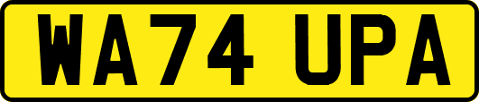 WA74UPA