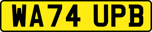 WA74UPB