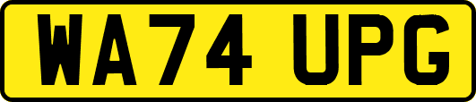 WA74UPG