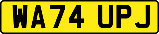 WA74UPJ