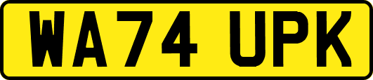 WA74UPK