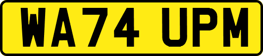 WA74UPM