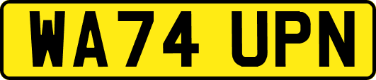 WA74UPN