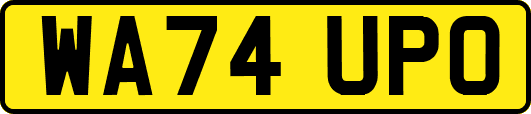 WA74UPO