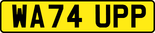 WA74UPP