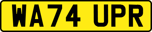 WA74UPR