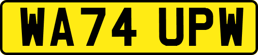 WA74UPW