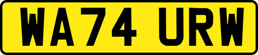 WA74URW
