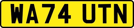 WA74UTN
