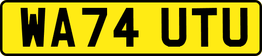 WA74UTU