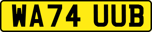 WA74UUB