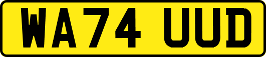 WA74UUD