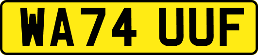 WA74UUF
