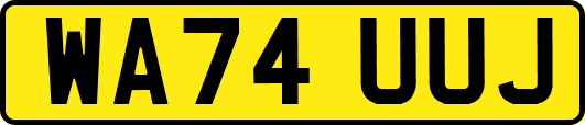WA74UUJ