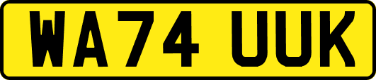 WA74UUK