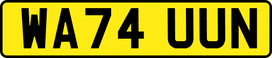 WA74UUN