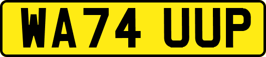 WA74UUP