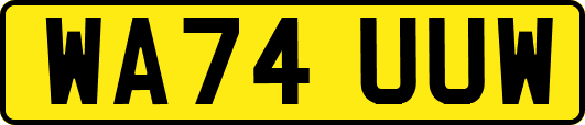 WA74UUW