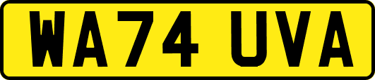 WA74UVA