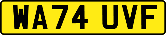 WA74UVF