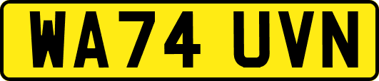 WA74UVN