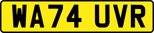 WA74UVR