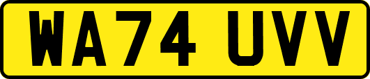 WA74UVV