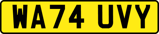 WA74UVY