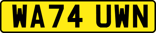 WA74UWN