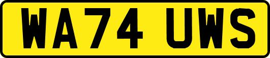 WA74UWS