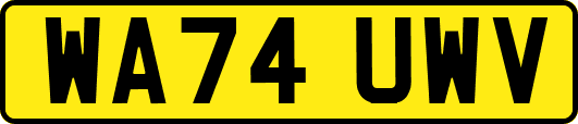 WA74UWV