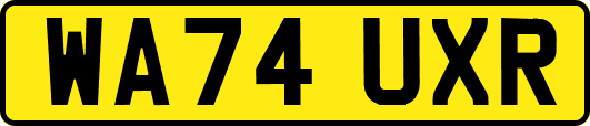 WA74UXR