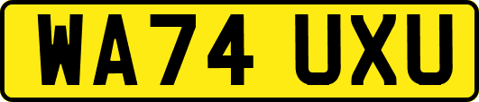 WA74UXU