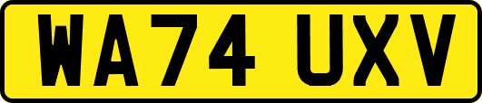 WA74UXV