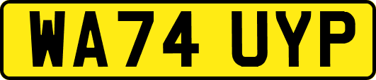 WA74UYP