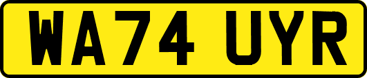 WA74UYR